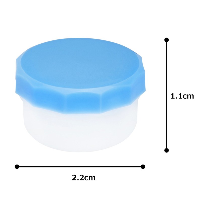 Plastic Soft Test Tubes (Deep Type, Unsterilized) 5.5mL 100-Piece Pack