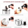 Anbbas Sandalwood Shaving Soap Puck Refill for Men Barber Traditional