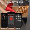 Armeator Wireless Meat Thermometer, 932°F High-Temperature Grilling for Open Fire,
