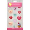 Valentine Candy Royal Icing Decorations, 12 Count