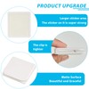 Jetec 4 Pieces Magnetic Shower Curtain Clips for Liner, Shower