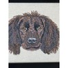 Boykin Spaniel Machine Embroidered and Framed! Other Breeds Available! -