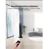 Uthfy Tower Fan for Bedroom, 80 Oscillating With Remote, 7.5H