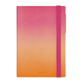 Legami - Weekly Planner 2025, Medium, 12 Months, Calendar from January 2025 to December 2025, Elastic Closure, Monthly Planner January 2026, Last Pocket, Address Book, 12 x 18 cm, Golden Hour