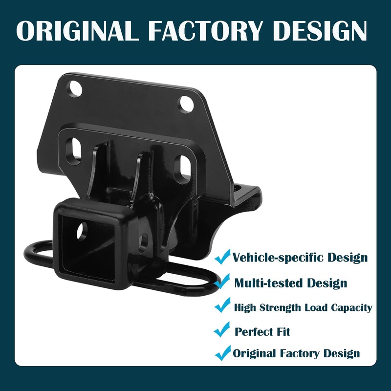 2 Inch Trailer Hitch Receiver Compatible with Lexus GX470 (2003-2009)