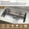 MSI 30 Inch Undermount Single Bowl 18 Gauge Stainless Steel
