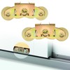 2 Pack Gliding Patio Door Tandem Roller Assembly Fits for