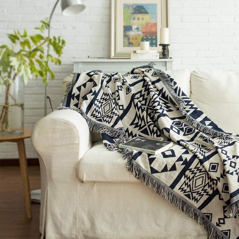 bluecookie_jp Scandinavian Style Multi Cover Sofa Cover, 35.4 x 35.4