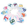 10 Pcs Golf Club Headcover PU Golf Club Protector Golf