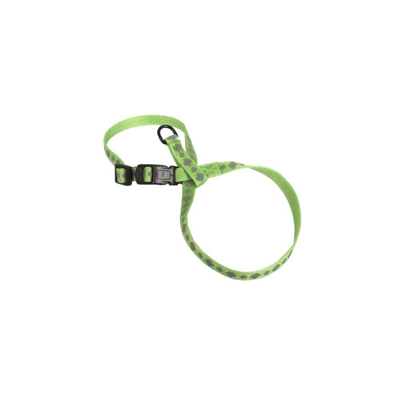 Hamilton Figure 8 Reflective Pup-Cat Harness, Small, Lime Green