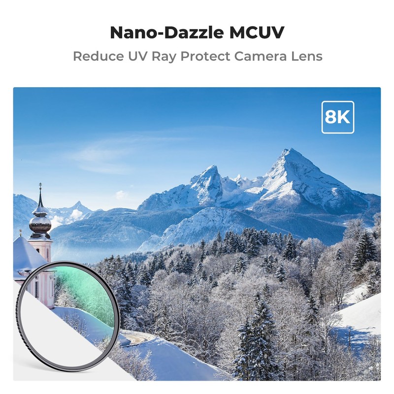 K&F Concept 95mm UV Protection Lens Filter 24 Layers Multi