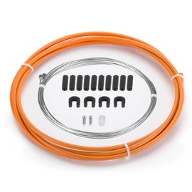 CNC Bicycle Shifter Cable Housing for Road/Mountain Bike/MTB, Orange