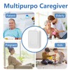 Loud Flash Doorbell with 7 Colors of Bright Light and