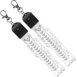 LED cyberpunk pendant, USB rechargeable with multiple lighting modes, futuristic cyberpunk accessories for led cyber mask (Style-D)