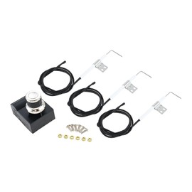 Grill Igniter Kit Fit Replacement for Oklahoma Joe's Longhorn Combo 5202029 16202046 18202083 Compatible with Charbroil Deluxe 463714514 463714914 463714915 Smoker Igniter