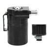 Car Oil Catch Can Internal Baffle Dual Chamber Filter Aluminium