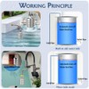 Float Valve,1/2" to 3/4" 1'' Water Level Control Float Valve,