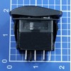 Carling Technologies Sealed Lighted Rocker Switch DPDT 7 Connections w/Rocker