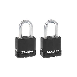 Master Lock Magnum - Candado resistente para exterior de alta resistencia con llave, cuerpo resistente a la intemperie y grillete resistente a cortes. Perfecto para cercas, puertas, cobertizos