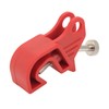 Circuit Breaker Lockout Device Brass 25mm Shackle Nylon Padlock for