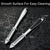 Kzouenzu Premium Peeler, Sharp Stainless Steel Peeler with Simple, Non-Slip