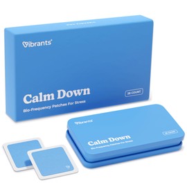 Vibrants Vibrants Calm Down Patches | Natural Bio-Frequency Patch for Stress | Essential Pack of 28 Stress Patches