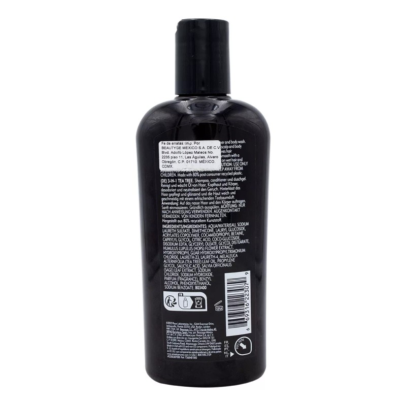 American Crew Shampoo Acondicionador Y Gel 3 En 1 American