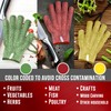 TruChef Cut Resistant Gloves - 3 Pack, Food Grade, Fits
