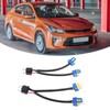 2pcs Headlight Bulb Conversion Wire 9003 H4 TO 9005 9006