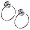 JOMOLA Stainless Steel Suction Cup Towel Ring Holder for Bathroom