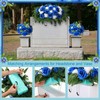3 Pcs Artificial Cemetery Flowers for Grave Memorial Flowers Funeral