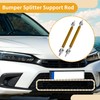 Partuto 2pcs 10cm/3.94in Car Splitter Support Rods Adjustable Front Rear