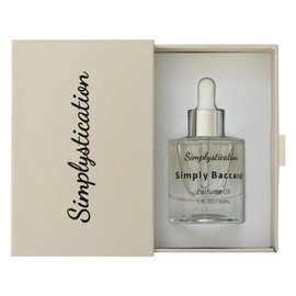 Simplystication Simplystication Simply Baccarat Perfume Set C Unisex Body Oil Dropper & Roll-On Inspired by Baccarat C Long-Lasting Fragrance C Travel-Friendly C 30ml Dropper + 10ml Roller