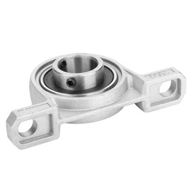Yosoo Pillow Block Bearings, 2 Pcs Corrosion Pillow Block Bore 8/10/12/20mm Inner Diameter Zinc Alloy Metal Ball Bearing Housing (20mm)