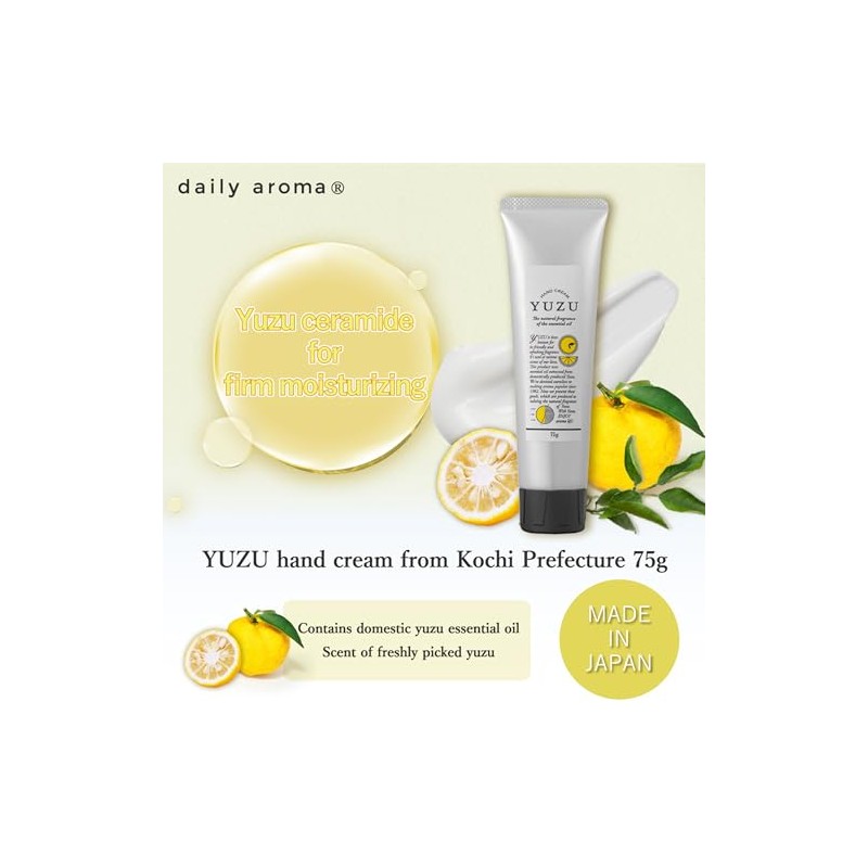 Daily Aroma Yuzu Crema Humectante para Manos 75g