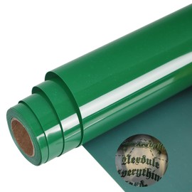 guangyintong Green Puff Heat Transfer Vinyl HTV Rolls, 12" x 20ft 3D Puff Iron on Vinyl for T Shirts, Green Puff HTV Vinyl for All Cutter Machine Easy to Cut & Weed for Heat Vinyl DIY Design