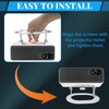 Projector Mount Projector Stand 1/4 Inch Screw Holes Universal Desktop
