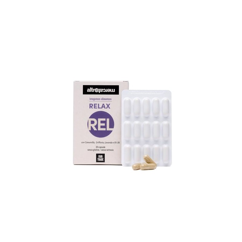 ALTROMERCATO - Relax integratore in capsule - 30 capsule -