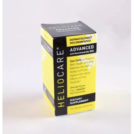 Heliocare Advanced with Nicotinamide B3 Skin Health 120 Capsules exp 04/2026