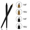 Professional Black Disposable Microblading Pens Hand Tools with Blades for