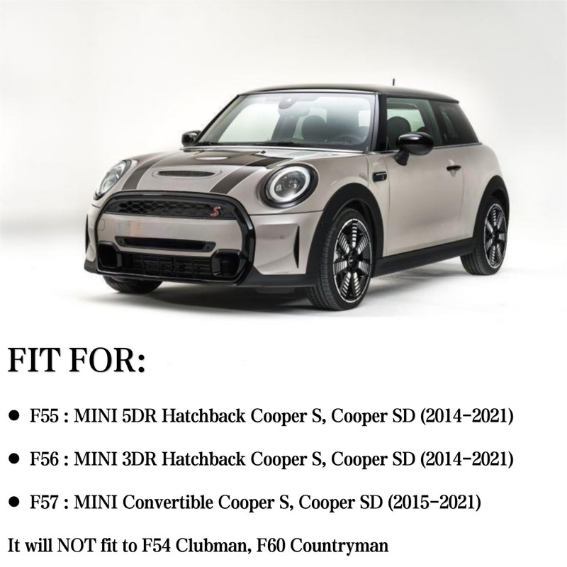 FCBJX Front Grille Surround Trims Headlight Bezel Tail Lights Trim