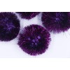YYCRAFT 15pcs Jumbo Glitter Tinsel Pom Poms Sparkle Balls for