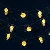 Fizz Creations Astronaut String Lights. Glow in The Dark USB