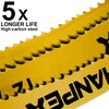 Hanpex Hacksaw Replacement Blades (10 Pack) High Speed 18 TPI