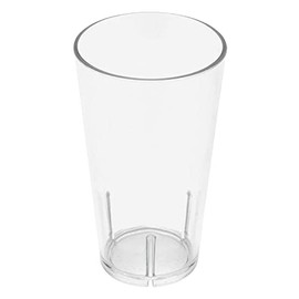 16 oz. 5.75" Clear Break Resistant Tall Cocktail Shaker Glasses, by GET S-15-1-CL-EC (Pack of 24)