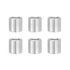 PATIKIL 6 Pcs Stainless Steel Spacers, 4mm ID x 8mm