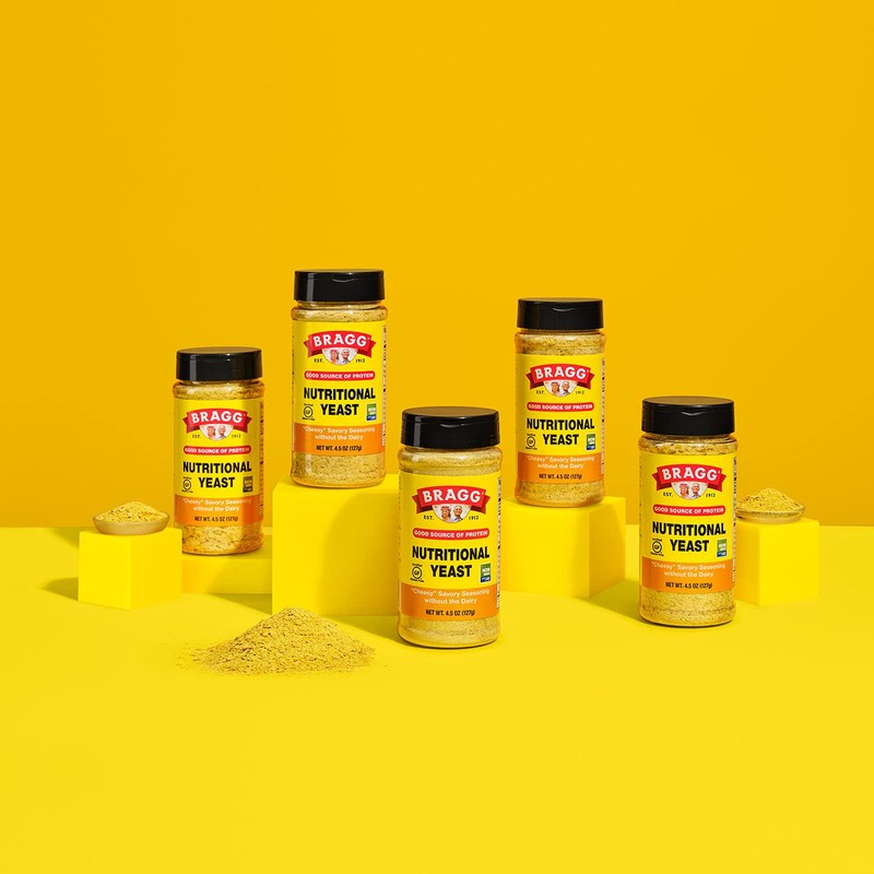 Bragg Nutritional Yeast Seasoning – Vegan, Gluten Free Cheese Flakes