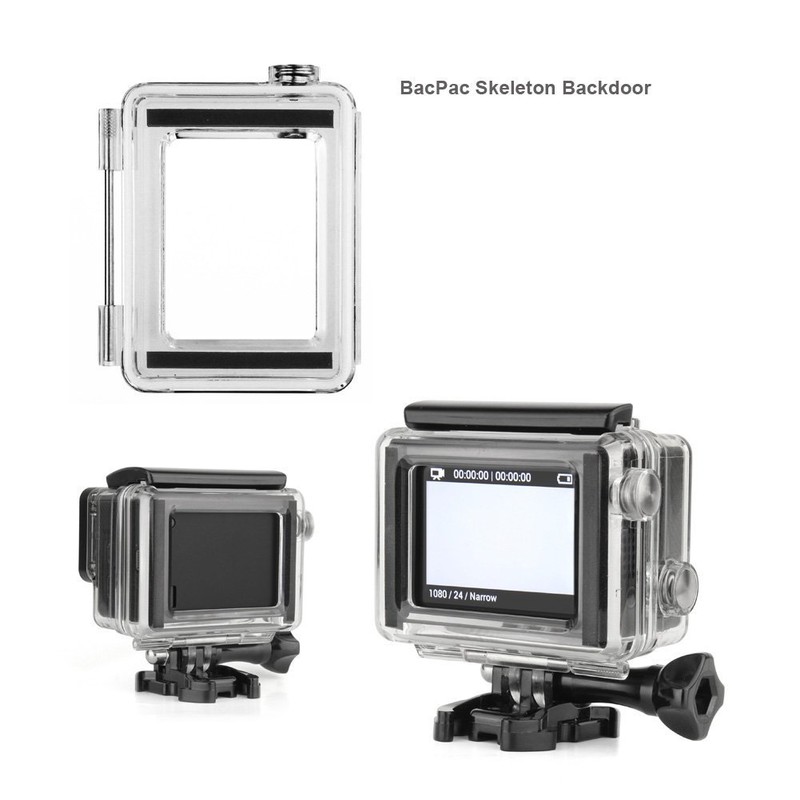 SOONSUN BacPac Backdoor Case Cover Kit for GoPro Hero 3+