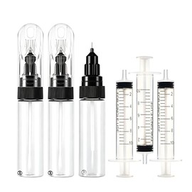 Touch Up Paint & Oil Pen, 20ml 3-Pack with Brush, Precision Tip & Shaker Ball, Refillable Tool for Precise Wall Repair, Furniture Scratches, and Lubricating Gears/Chains in Tight Spots