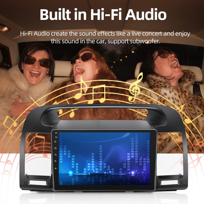 Android 13 Car Stereo for Toyota Camry 2000 2001 2002
